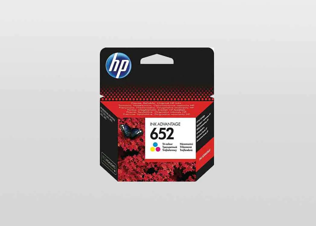 HP 652 (F6V24AE) Tricolor original tinta