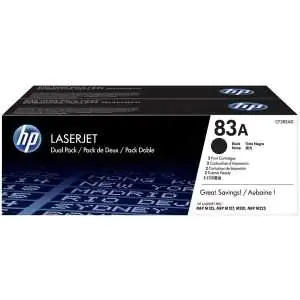 HP CF283A / 83A Black original toner dual pack