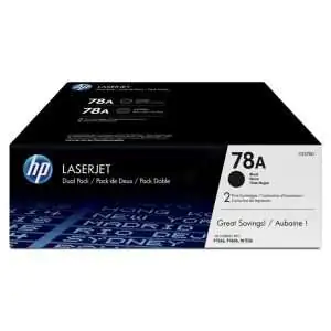 HP CE278A / 78A Black original toner dual pack