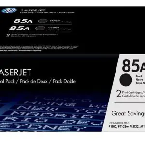 HP CE285A / 85A Black original toner dual pack